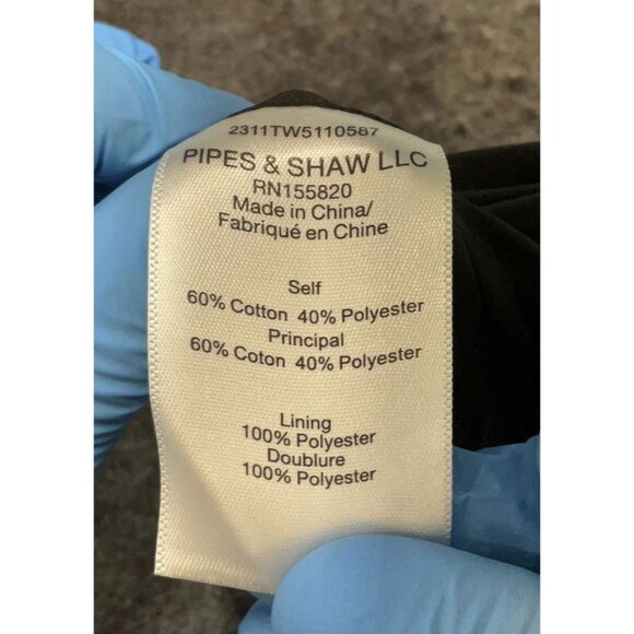 VERONICA BEARD  Nathan Jacket Navy Multi Sz 8 Tweed Crop - Picture 4 of 9